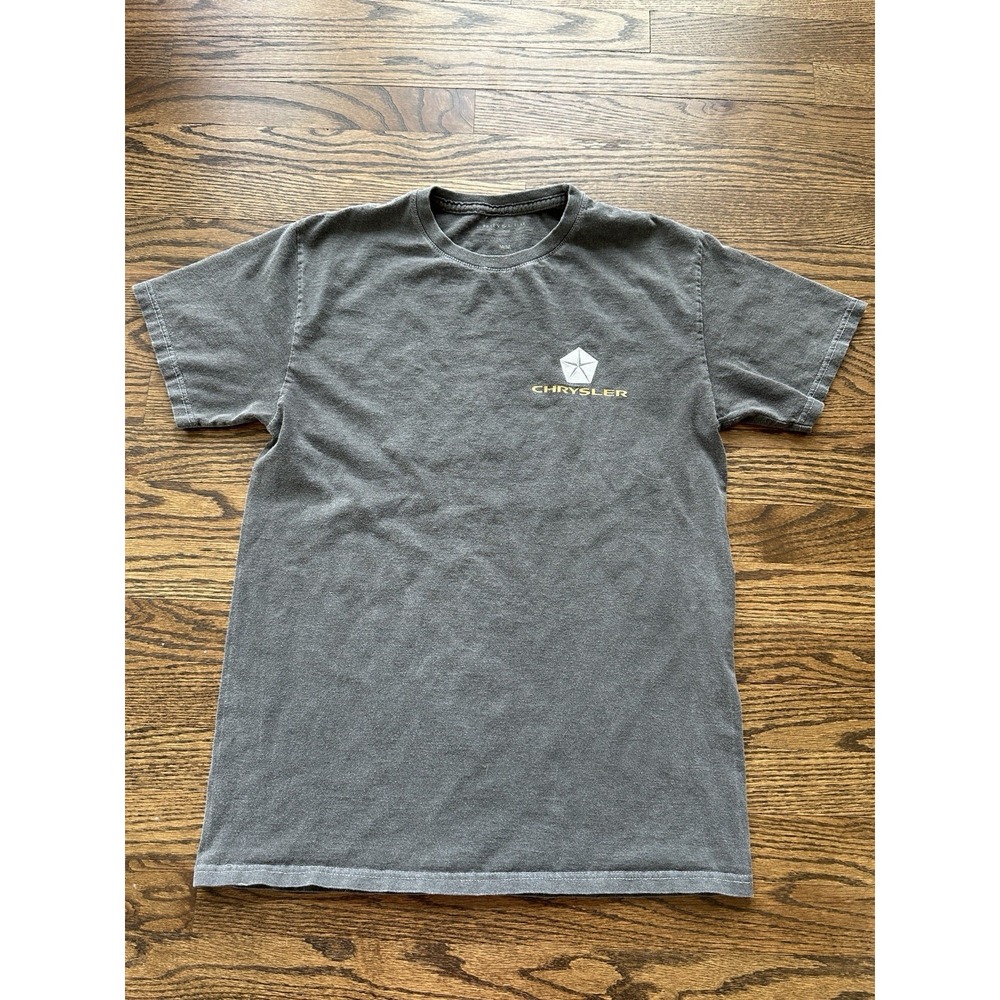 Chrysler LeBaron Convertible Graphic T Shirt Mens Medium Gray Short Sleeve Tee